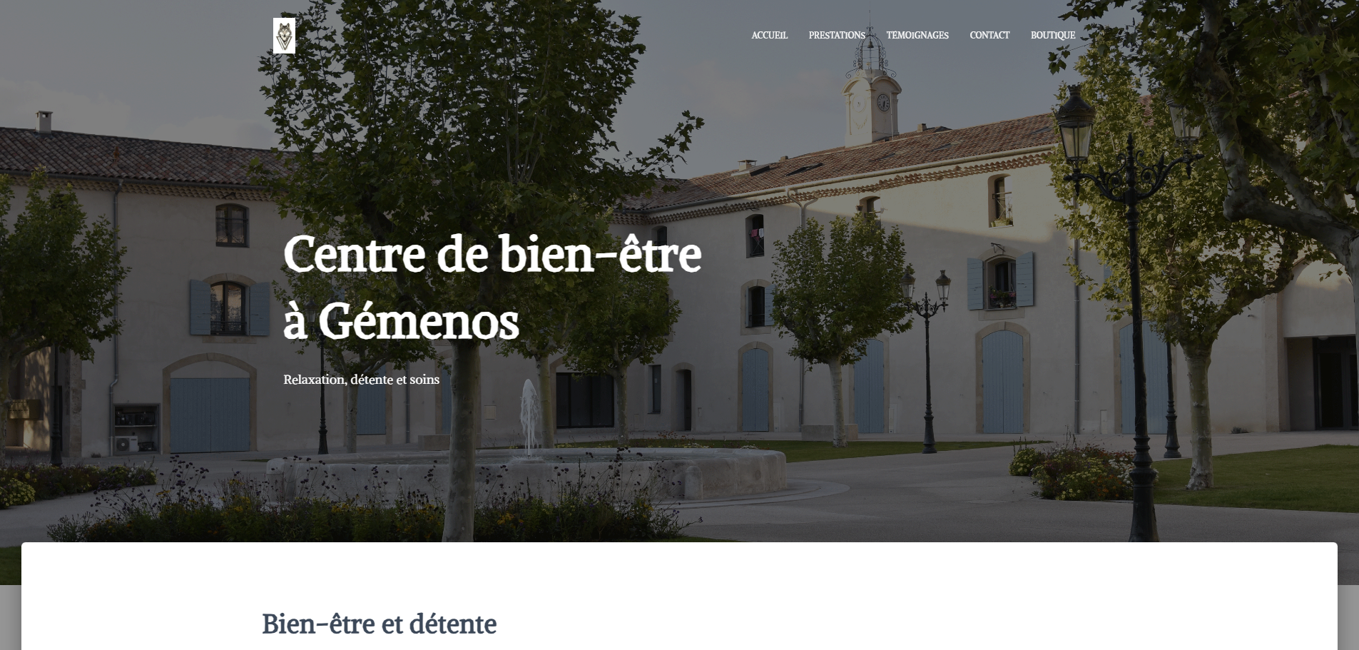 Site vitrine comme un sixième sens